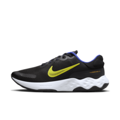 Кроссовки NIKE Renew Ride 3, размер 7.5 US, Black/Racer Blue/Sundial/High Voltage