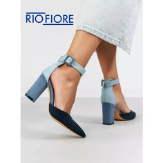 Туфли слингбэки Rio Fiorе, размер 40, голубой, синий
