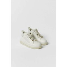Кроссовки Zara, размер 35, белый
