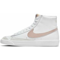 Кеды NIKE Blazer Mid 77, полнота F (EU)/ на среднюю стопу, размер 9,5 US, белый