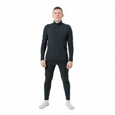 Комплект термобелья Сибирский следопыт Fleece Zip, размер 54, черный