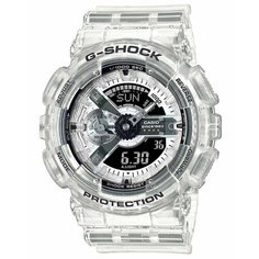 Наручные часы CASIO, прозрачный/черный