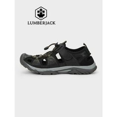 Сандалии Lumberjack, размер 45, черный/серый