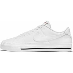 Кеды NIKE COURT LEGACY NEXT NATURE W, полнота F (EU)/ на среднюю стопу, размер 10 US, белый