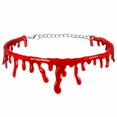 Кровавое ожерелье-чокер на Хэллоуин Blood Drip Necklace Toys Sex Shop