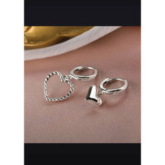 Серьги конго, золотистый/желтый Beauty Charmes