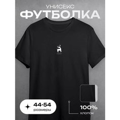 Футболка Uzcotton, размер M, черный