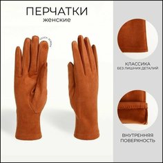 Перчатки Сима-ленд, размер OneSize, коричневый