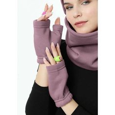 Митенки HIGH TEMP, размер ONE SIZE, розовый