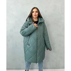 Куртка , размер 9XL, зеленый мох Нет бренда