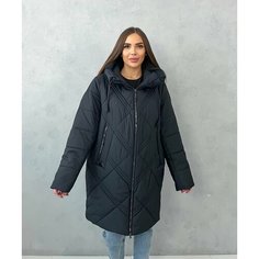Куртка , размер 6XL, черный Нет бренда