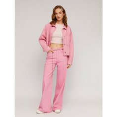 Джинсы широкие Zolla, размер 32, розовый