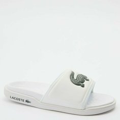 Шлепанцы LACOSTE, размер 37, белый