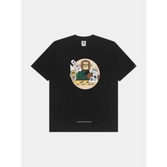 Футболка Aape Papa Tee, размер S, чёрный