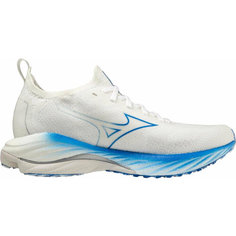 Кроссовки Mizuno SHOE WAVE NEO WIND WOS, размер 6,5 UK, белый, синий