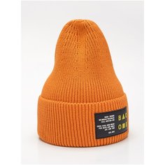 Шапка бини Orso Bianco, размер 56, ярк.оранжевый