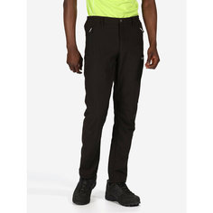 Брюки REGATTA Geo Softshell II, размер 54, чёрный