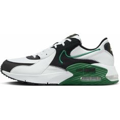 Кроссовки NIKE Air Max Excee, полнота F (EU)/ на среднюю стопу, размер 8 US, белый/зеленый/черный