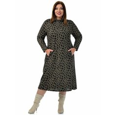 Платье PreWoman Большие размеры, размер 62, черный