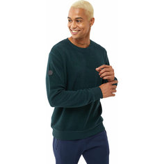 Свитшот спортивный Bilcee Mens Crew Neck Sweatshirt, размер S, , зеленый