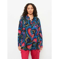 Рубашка Samoon by Gerry Weber, размер 46, blue