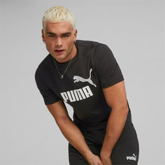 Футболка PUMA, 1 шт., размер S, чёрный