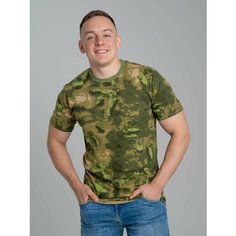 Футболка Традиция, размер 64/66, хаки