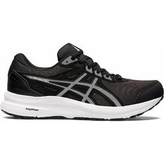 Кроссовки ASICS GEL-CONTEND 8, полнота F (EU)/ на среднюю стопу, размер 6 US, черный/белый