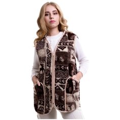 Жилет Wool Lamb, размер 54-56, бежевый