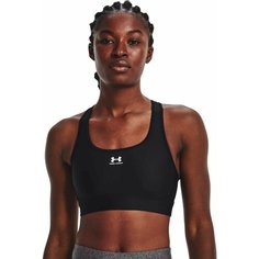 Топ спортивный Under Armour UA Authentics Mid Padless, размер SM, черный