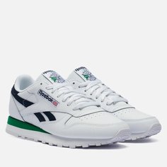 Кроссовки Reebok Reebok CLASSIC LEATHER, размер 44.5, белый