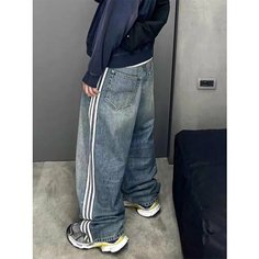 Джинсы , размер 2XL, синий Other