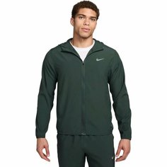 Куртка спортивная NIKE Dri-FIT Hooded Versatile Jacket, размер XS, зеленый