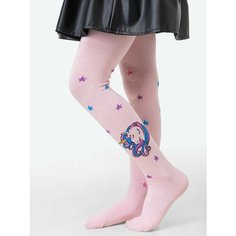 Колготки Happyfox Школа 2024, размер 110-116, св. розовый