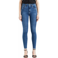 Джинсы скинни Levis Women Mile High Super Skinny Jeans, размер 24/32, синий Levis®