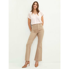 Брюки скинни LC Waikiki, размер 40, dark beige
