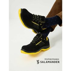 Кроссовки Salamander, полнота 6 (RU)/ на среднюю стопу, размер 39, черный