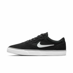 Кеды NIKE SB Chron 2, полнота F (EU)/ на среднюю стопу, размер 9,5 US, черный