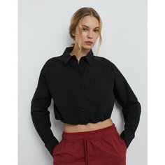 Рубашка Gloria Jeans, размер XXS (36-38), черный