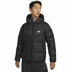 Пуховик NIKE NIKE AS M NK SF WR 650-D FLD HD JKT, размер M, черный