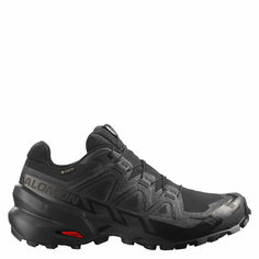 Кроссовки Salomon Speedcross 6 GTX, полнота F (EU)/ на среднюю стопу, размер 9, черный