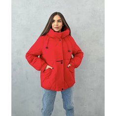 Куртка , размер XL, красный Нет бренда
