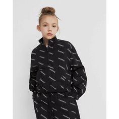 Куртка спортивная Gloria Jeans, размер 14-16л/164-170, черный