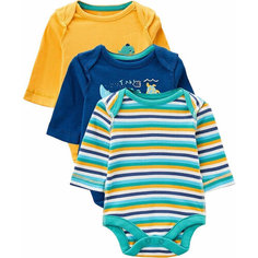 Боди mothercare, комплект из 3 шт., размер 50, мультицвет