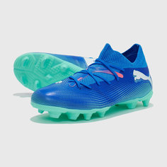 Бутсы PUMA, размер 5.5 UK, синий