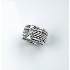 Кольцо механизм, серебро, 925 проба, размер 17 Jam Jewelry