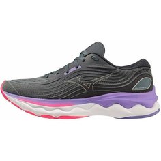 Кроссовки Mizuno SHOE WAVE SKYRISE WOS, полнота F (EU)/ на среднюю стопу, размер 6.5, серый
