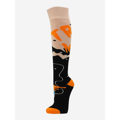Гольфы Termit, размер 43-46 [Socks 35-46-TRT-МЖ], оранжевый/черный