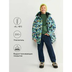 Куртка Acoola, размер 146, зеленый