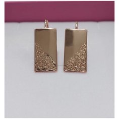 Серьги пусеты XUPING JEWELRY, золотой, желтый